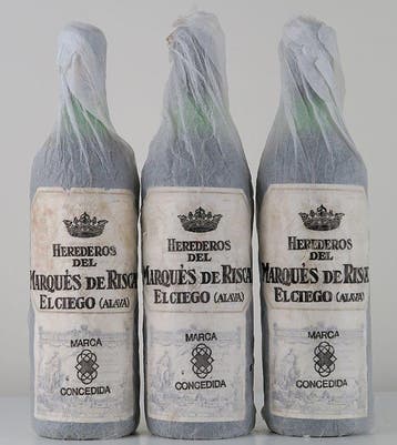 1978 Marqués de Riscal - Rioja Reserva - 3 Bouteilles (0,75, Verzamelen, Nieuw