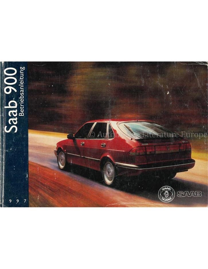 1997 SAAB 900 INSTRUCTIEBOEKJE DUITS, Auto diversen, Handleidingen en Instructieboekjes