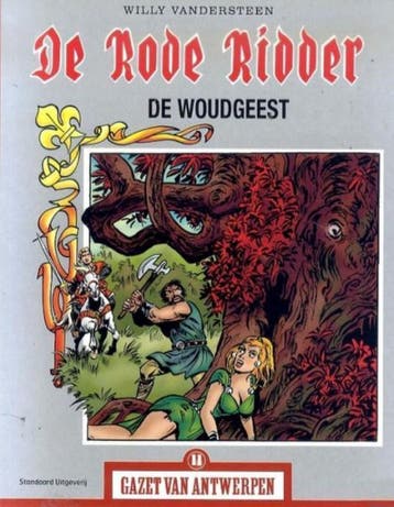 De Rode Ridder - De Woudgeest / Gazet van Antwerpen / 11, Verzenden, Willy Vandersteen