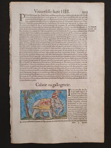 Sebastian Münster (1489–1552) - Cosmographie Universelle -