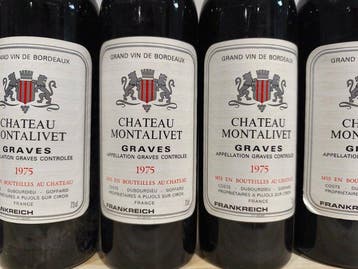 1975 Château Montalivet - Graves - 6 Bouteilles (0,73 L)