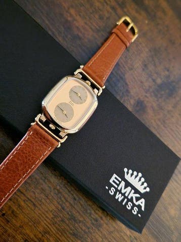 EMKA Geneve - ETA Dual Timer - Zonder minimumprijs - 088.340, Nieuw
