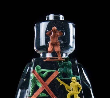 Alessandro Piano - Alter Ego Soldiers 51 - Print on Pet -