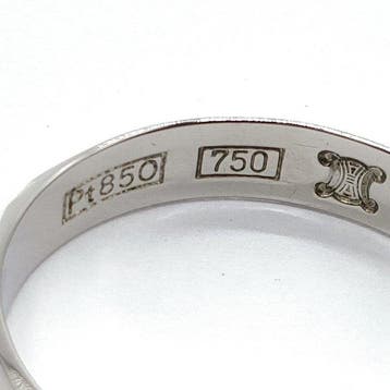 Sans prix de réserve - Céline - Bague Platine - or x