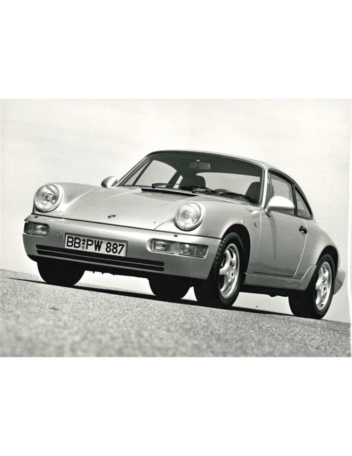 1992 PORSCHE 911 CARRERA RS PERSFOTO, Boeken, Auto's | Folders en Tijdschriften, Ophalen of Verzenden