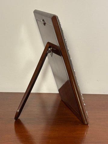 Pedro Durán - Cadre photo - argent 925, bois