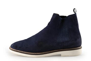 Manfield Chelsea boots in maat 40 Blauw, Kleding | Heren, Manfield, Boots, Gedragen, Verzenden