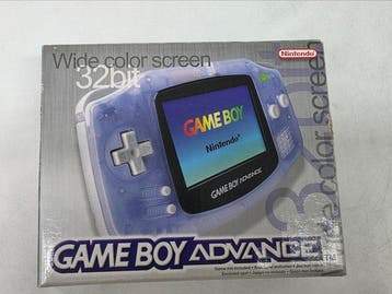 Nintendo - Gameboy Advance - Glacier Edition Boxed - PAL -, Games en Spelcomputers, Nieuw