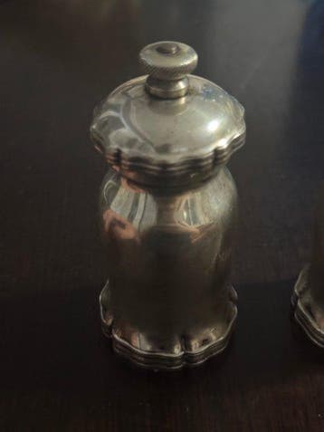 Salière et poivrière - Argent 800