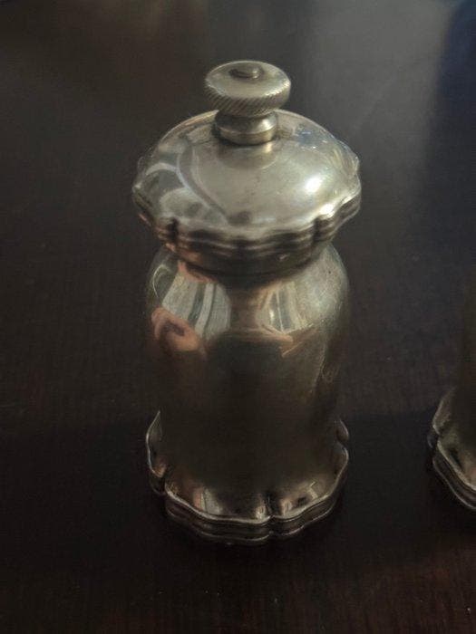 Salière et poivrière - Argent 800, Antiquités & Art, Antiquités | Argent & Or