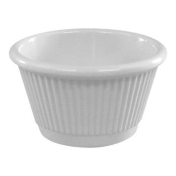 Ramekin | Melamine | Wit | 4.5cl | Per Stuk | Ø60x40(h)mm, Verzenden