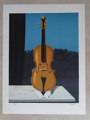 René Magritte (1898-1967) - Un peu de lâme des bandits, Antiek en Kunst