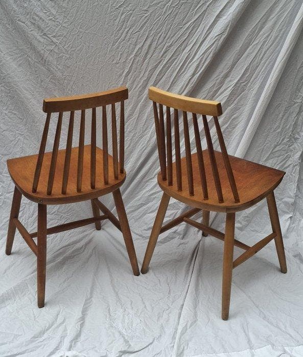 IKEA - Stoel (2) - Beuken - Tellus Stoelen, Antiek en Kunst, Antiek | Meubels | Stoelen en Sofa's