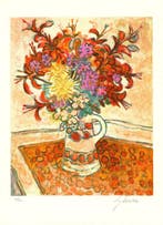 Gérard Vieillevie (1939-1992) - Bouquet de fleurs