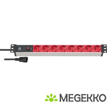Alu-Line 19  Rack Mount Power Strip | Schuko to 12 x Schuko, Verzenden, Nieuw