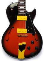 Miniatuur Ibanez GB10 gitaar met gratis standaard, Verzenden