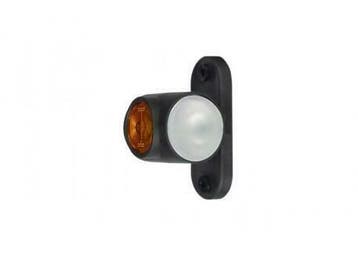 Zijmarkeringslicht 12/24V LED - Wit/Rood/Oranje LD2040, Auto-onderdelen, Verlichting, Verzenden, Nieuw