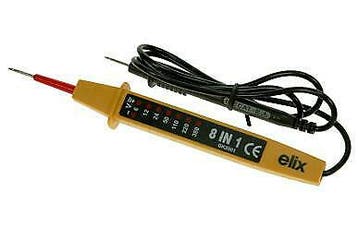 Spanningstester 6V 12V 24V 50V 110V 220V 380V, Verzenden, Nieuw, Kabel of Snoer