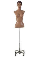 *TIP*  Buste vrouw huidskleur 3/4 model op poot IY160-AGNES, Ophalen of Verzenden