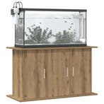 vidaXL Aquariumstandaard Artisan Eikenhout 101x41x58 cm, Dieren en Toebehoren, Vissen | Aquaria en Toebehoren, Verzenden, Nieuw
