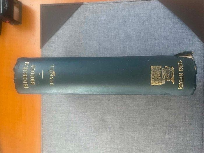 Jakob von Uexküll - Theoretical Biology - 1926, Antiquités & Art, Antiquités | Livres & Manuscrits