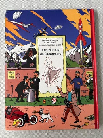 Tintin - Les harpes de Greenmore - 1 Album - EO