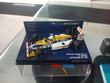 Minichamps 1:43 - Model raceauto - Williams Honda FW11B, Nieuw