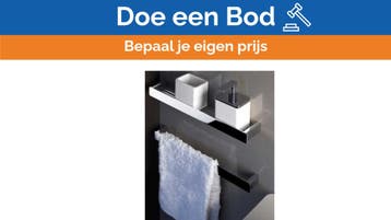 Bieden: Gessi Ispa 41700-031 chrome towel holder, Doe-het-zelf en Bouw, Ophalen of Verzenden, Nieuw