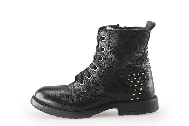 IK-KE Veterboots Meisjes in maat 29 Zwart, Kinderen en Baby's, Kinderkleding | Schoenen en Sokken, Jongen of Meisje, Schoenen