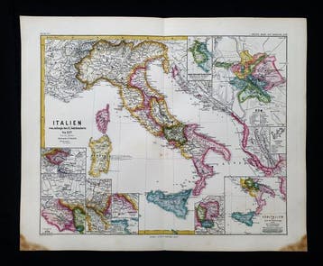 Europe - Italie / Sicile / Sardaigne / Ligurie / Vénétie; K., Nieuw
