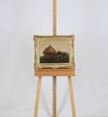 Willem Hendrik van der Nat (1864–1929) - Hooibergen, Antiek en Kunst