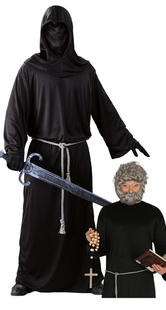 Halloween Kostuum Grim Reaper L, Hobby en Vrije tijd, Feestartikelen, Nieuw, Verzenden