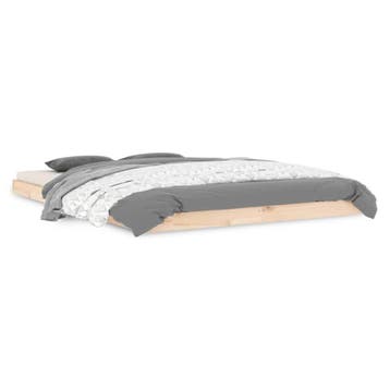 Grenen bedframe 140x200 | Retour deal | Knallerprijs, Overige kleuren, Verzenden, Tweepersoons, 140 cm