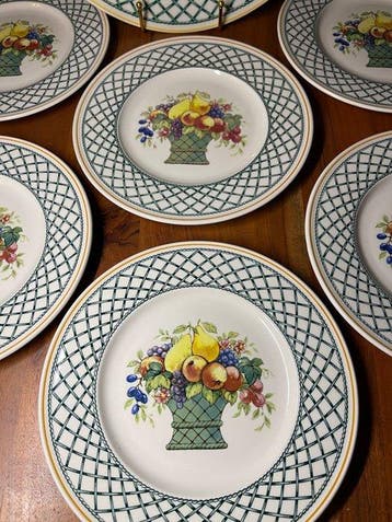 Villeroy & Boch - Eetservies voor 6 - Porselein - Mand