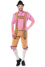 Lederhose Lang Bruin, Kinderen en Baby's, Verzenden, Nieuw