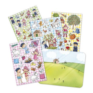 Fien & Teun Raamstickers, Verzenden, Nieuw