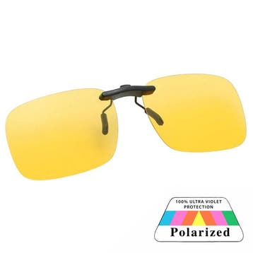 Fako Sunglasses - Clip On Voorzet Zonnebril In Box - Overzet, Verzenden