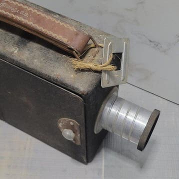 Lesmateriaal (5) - camerafix - lenzen, Kalfsleer - 1940-1950