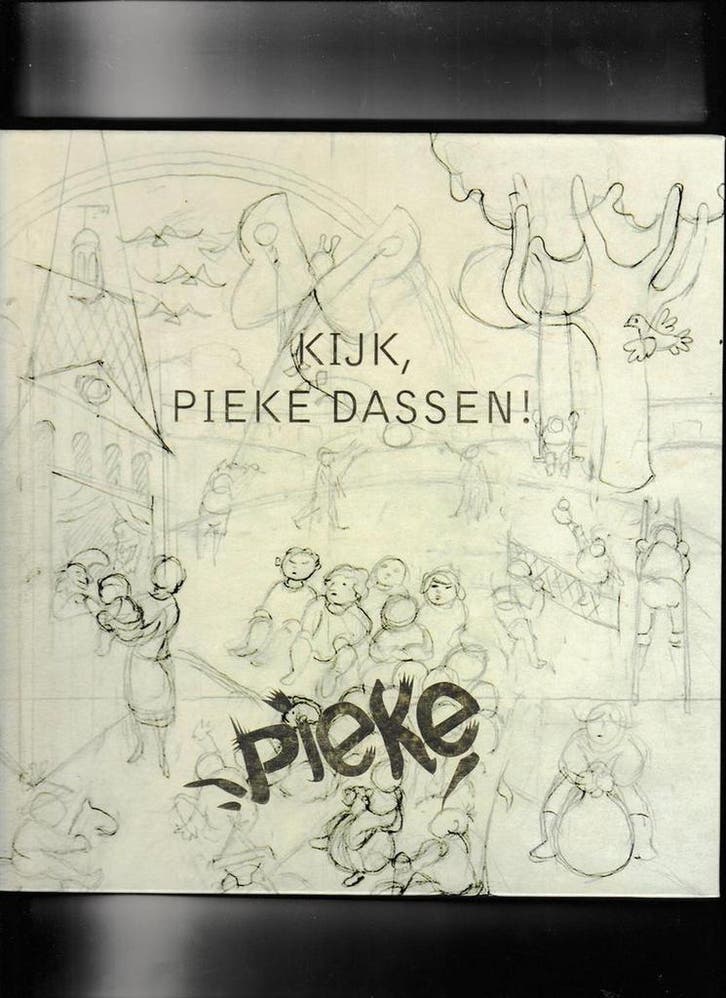 Kijk, Pieke Dassen 9789079334018 E. Hollman, Boeken, Kunst en Cultuur | Beeldend, Zo goed als nieuw, Verzenden