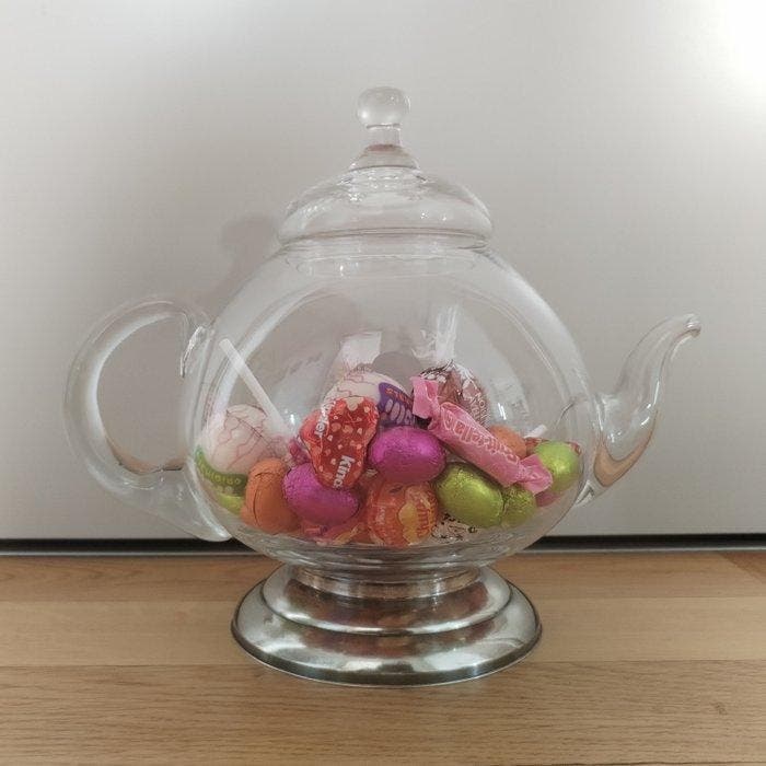 Récipient de cuisine - Argent, Cristal, Antiquités & Art, Antiquités | Argent & Or