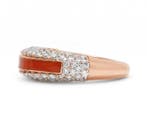Bague déternité - 14 carats Or rose - 0.95ct. tw. Diamant, Bijoux, Sacs & Beauté