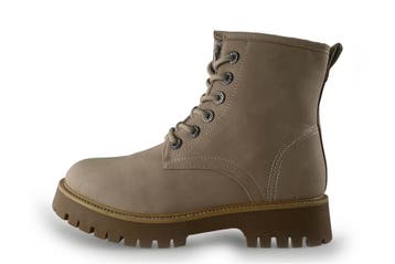 Studio London Veterboots in maat 40 Beige, Kleding | Dames, Verzenden, Overige typen, Zo goed als nieuw, Studio London