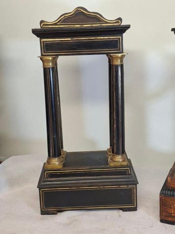 Pendule portique (2) - Bois - 1850-1900, Antiek en Kunst