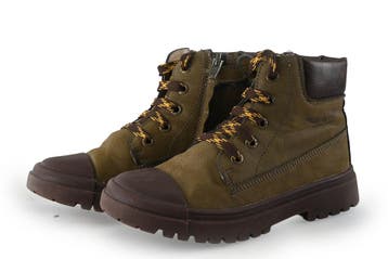 Shoesme Veterboots Jongens in maat 30 Groen, Kinderen en Baby's, Verzenden, Jongen of Meisje, Schoenen, Zo goed als nieuw