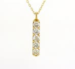 Zonder minimumprijs - Ketting met hanger - 14 karaat Geel