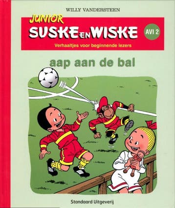 Junior Suske en Wiske Aap aan de bal / Junior Suske en Wiske, Verzenden, Zo goed als nieuw, Willy Vandersteen