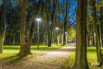 ROSA RING 1 LED 24W > 72W rond LED armatuur voor straat en p, Verzenden