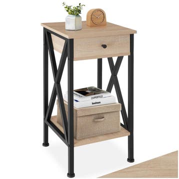 Bijzettafel Dayton 35x35x70,5cm, Huis en Inrichting, Verzenden, Nieuw