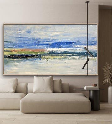 Ester Reut - Orizzonti sul mare XXL, Antiek en Kunst