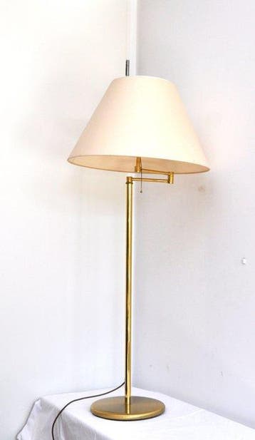 Staande lamp - Messing - Vloerlamp met vier lampen